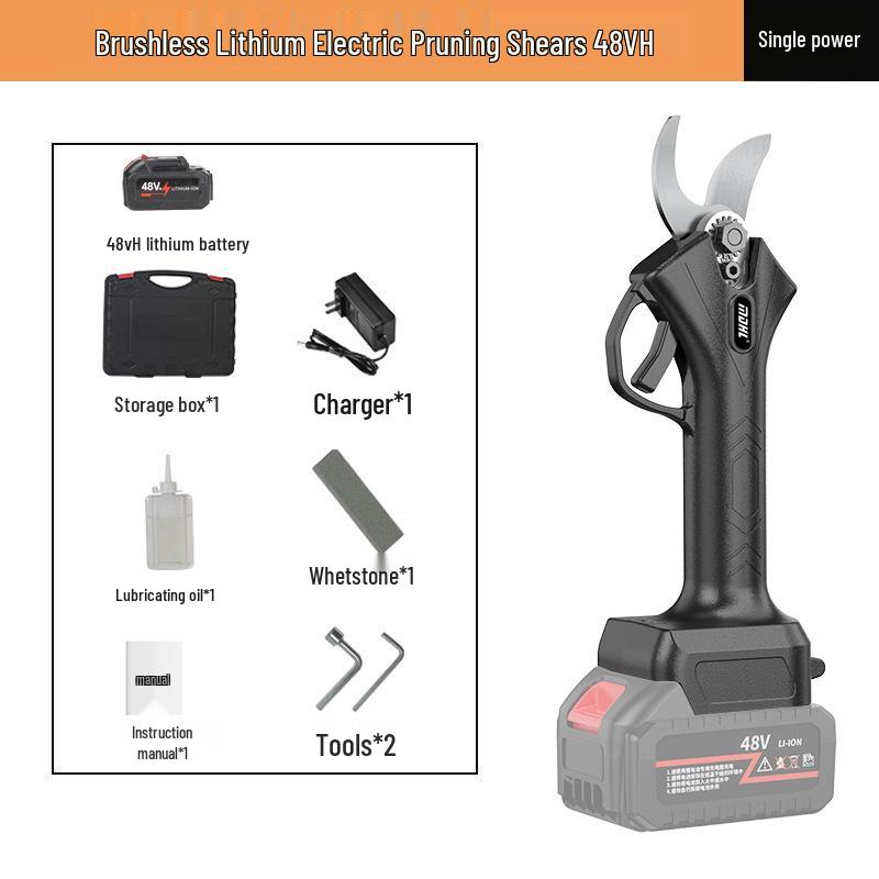 High-Power Multifunction Electric Pruning Scissors for Fruit Trees