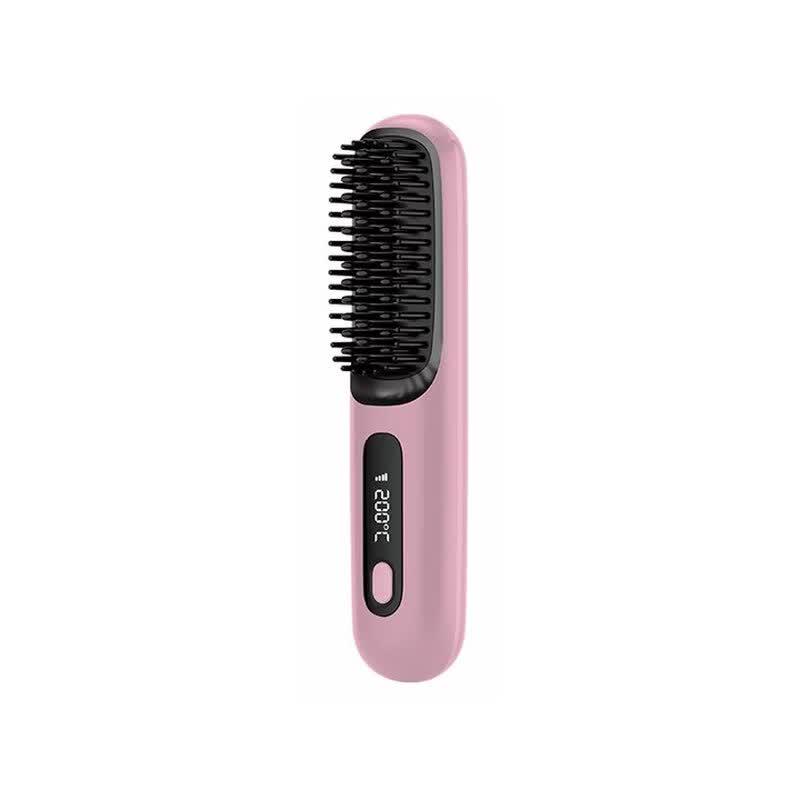 Kerastase Pink Portable Hair Straightener Comb