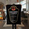 1 Stück Bacardi-Print Flanelldecke, Hohe Qualität, Bequem für alle Jahreszeiten, Heimdekoration, Wärme und Komfort, Perfekt für Weihnachtsgeschenke