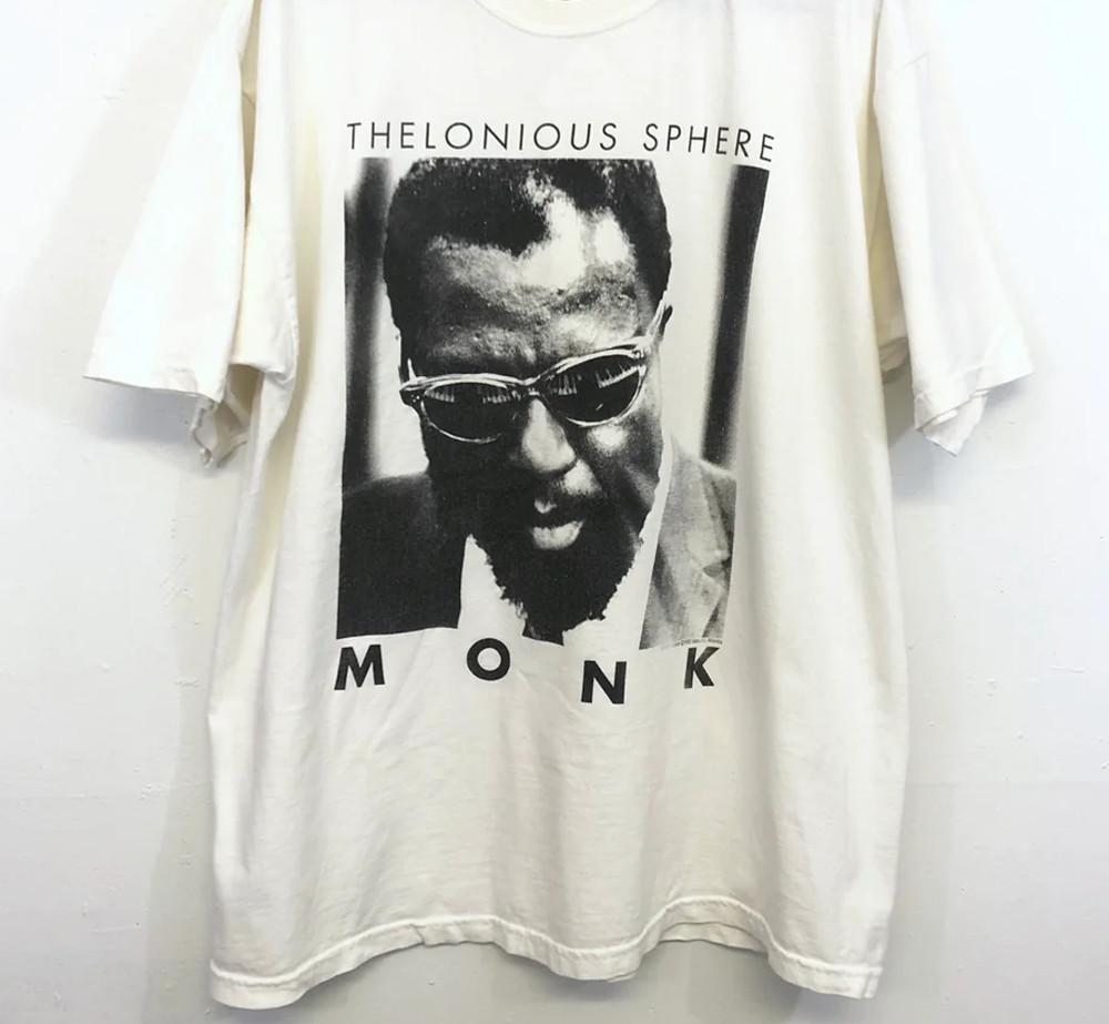 Thelonious Monk VTG white T-shirt short sleeve All sizes S to 5Xl XZ779 Unisex T-Shirt XXXL