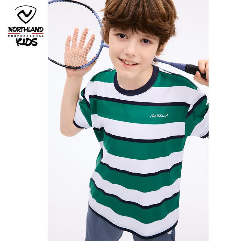 NORTHLAND Boys  Striped Quick-Dry Polo T-Shirt 130