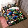 New Super Mario Soft and Comfortable Duvet Cover, Children's Bedding Set Gift, Extra Large Size, Multiple Sizes Available.