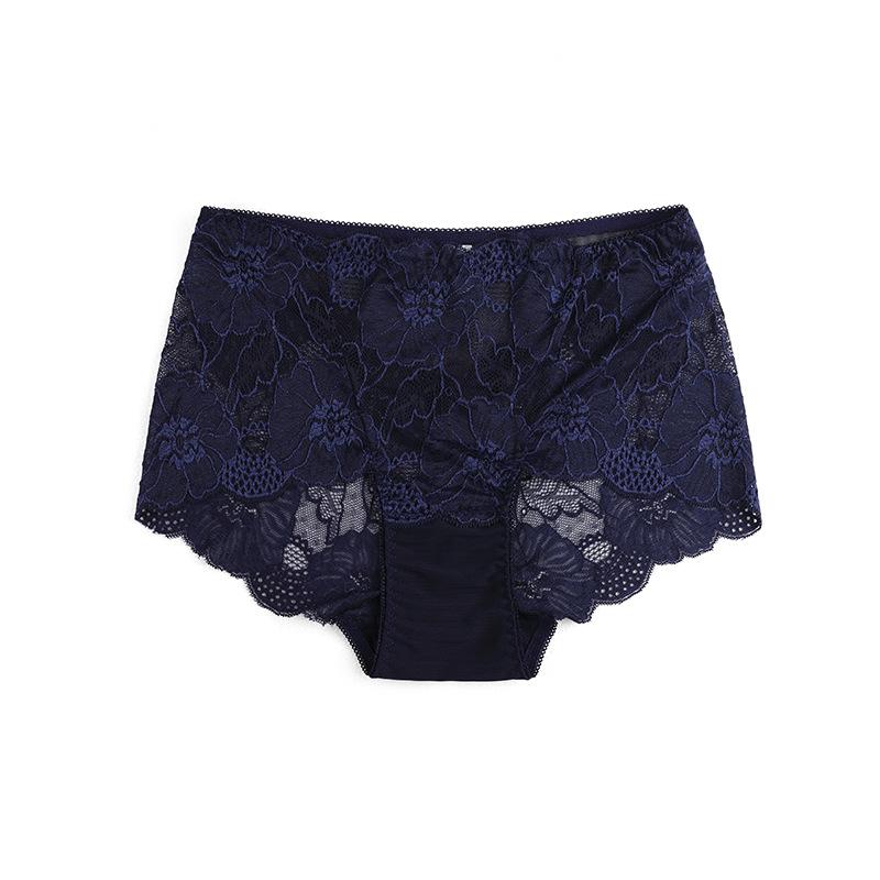 10 farben Frauen Sexy Spitze Höschen Blumen Stickerei Unterwäsche Mittlere Taille Butt Lift Nahtlose Slip Plus Größe Elastizität Panty