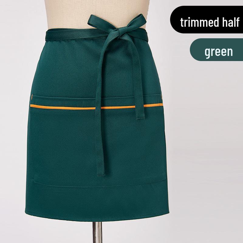 Multi-Color Anti-Stain Waist Apron for Waiters and Kitchen Staff