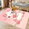 1pc Cow Strawberry Carpet Office Rug Outdoor Mat Home Decor Area Carpet Festival Gift Office desk chair carpet
