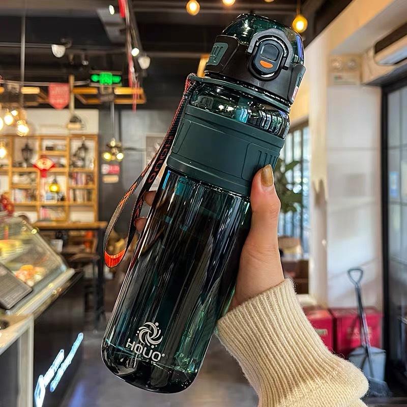 Travel 1L Water Bottle for Sports Plastic Water Cup for Girl Boy School Portable 1 Liter 750ml Water Kettle Fitness Gym Outdoor