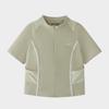 FILA FUSION Women's Zhang Hao Series Spliced Knit T-Shirt