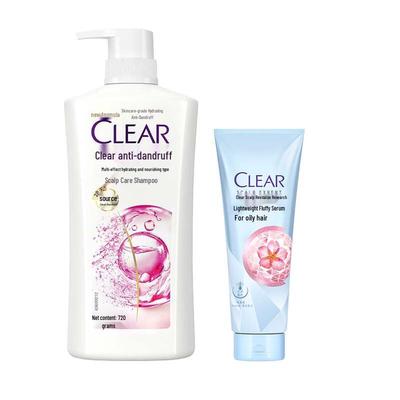 Clear Hydrating Shampoo & Scalp Care Conditioner Set