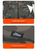 Men's Waterproof Camouflage Workwear Set - Velvet Lined, Wear-Resistant, Outdoor Cold Protection