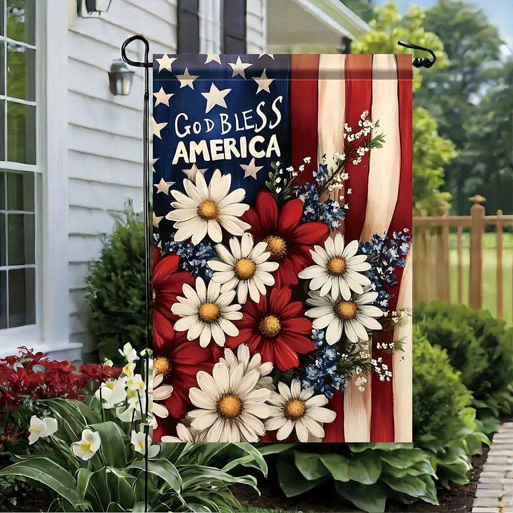 Decorative Garden Flag For The 250th Anniversary Of The United States