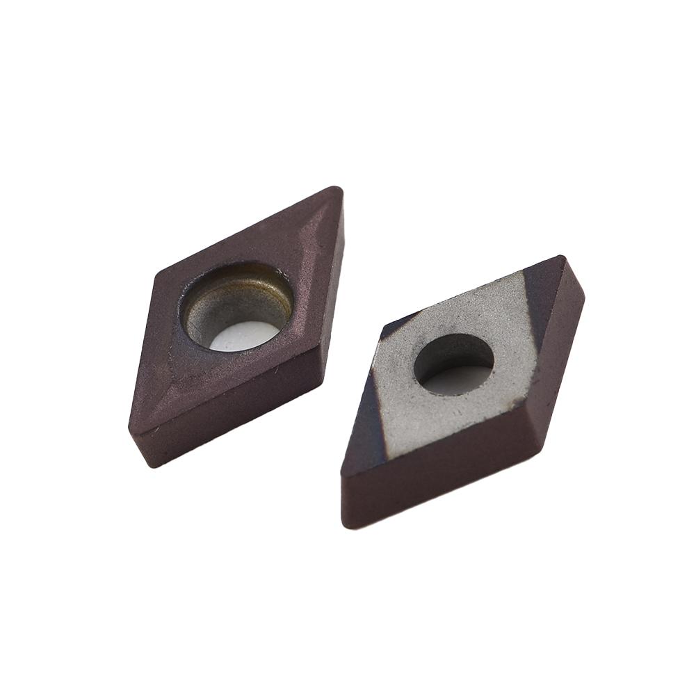 Ausdrehstahl Hartmetalleinsatz Ersatz DCMT070204 YBC205 Bearbeitung Stahl