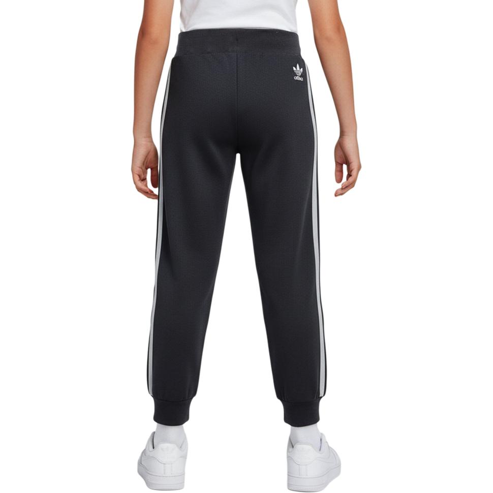 adidas Originals Striped Cuffed Fashion Casual Pants Kids Bottoms KU9537