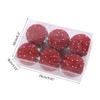 Foam Christmas Tree Ball Pendants 6pcs/box Hanging Christmas Ball Pendant Ornament Christmas Baubles Balls Ornaments