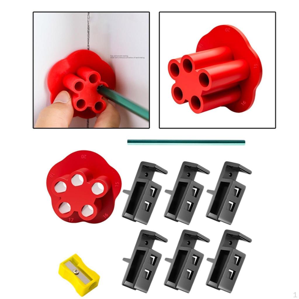 Multi Margins Scriber Marking Fixture Closing Fixing Clip Wardrobe Scribing Tool