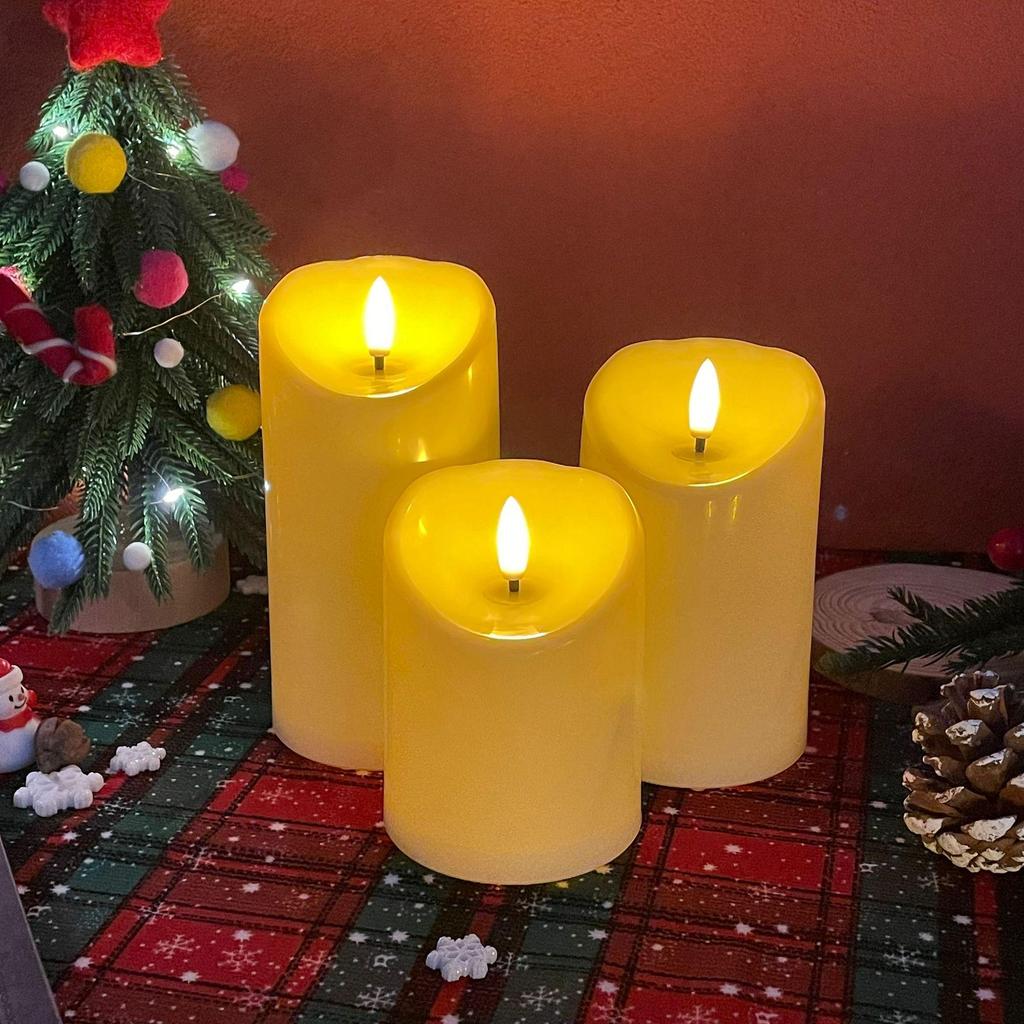 USB Rechargeable LED Candle Lamp with Remote Control for Weddings, Concerts, and Restaurants
