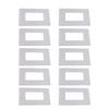10 Sets Snap On Mount Fit for Leviton 80301 SW Decora Plus 1 Gang Wallplate Mounting Bracket Kit