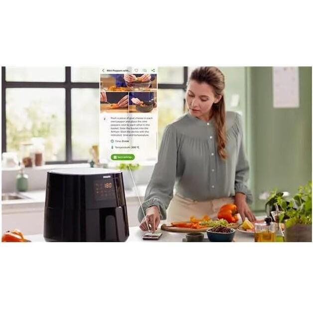 Фритюрница Philips HD9280/60 Essential Connected XL Airfryer