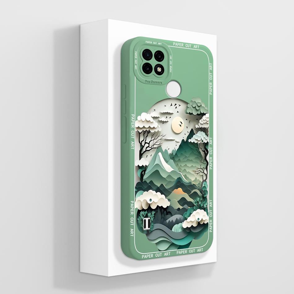 For Realme C21 C21Y C25 C25Y C25S Case Soft Liquid Silicone Phone Housing For Realme C 21 C 25 Anti Drop Artistic Back Covers