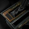 2pcs Wood Grain Gear Shift & Cup Holder Frame Trim for 2015- Ford F-150 ABS