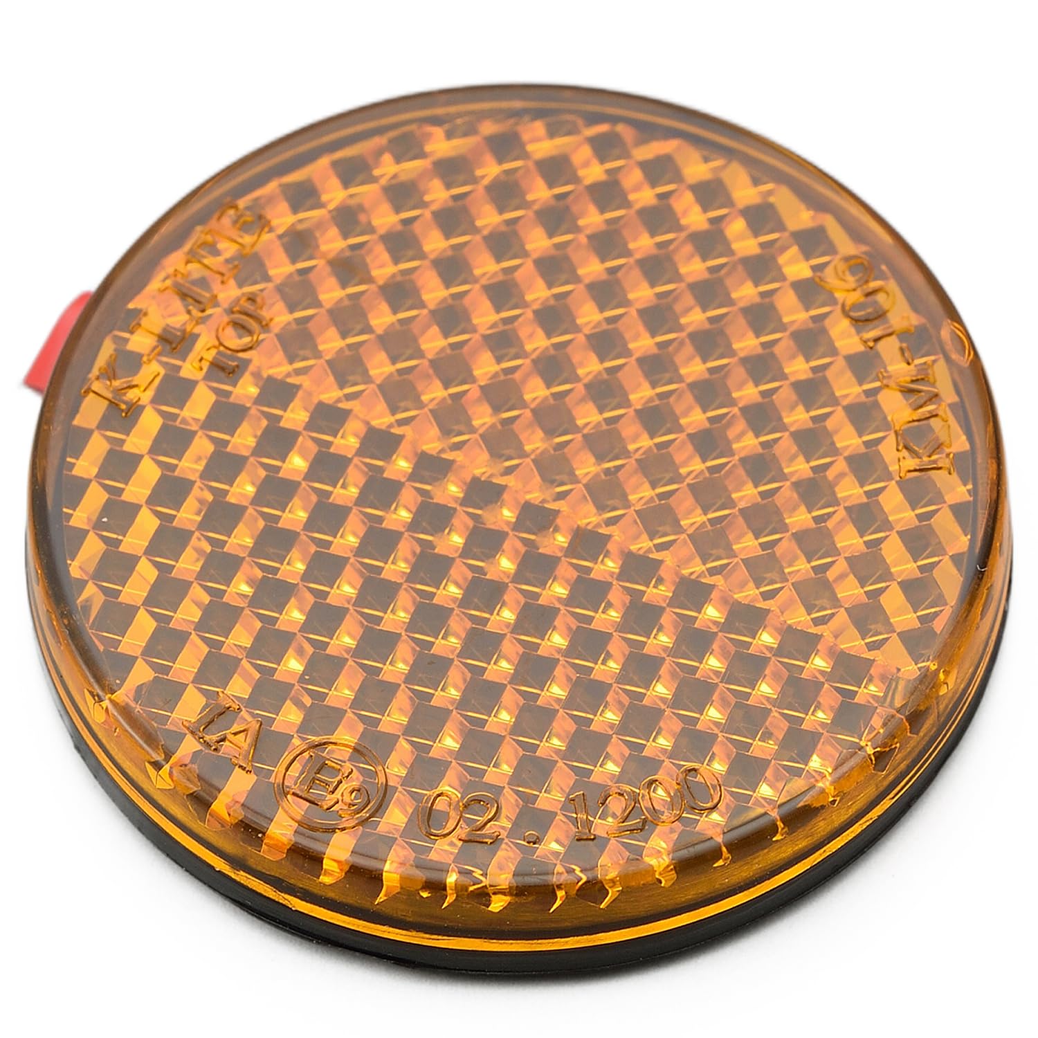 

Daytona Универсальный отражатель круглый янтарный тип на двустороннем скотче 76286