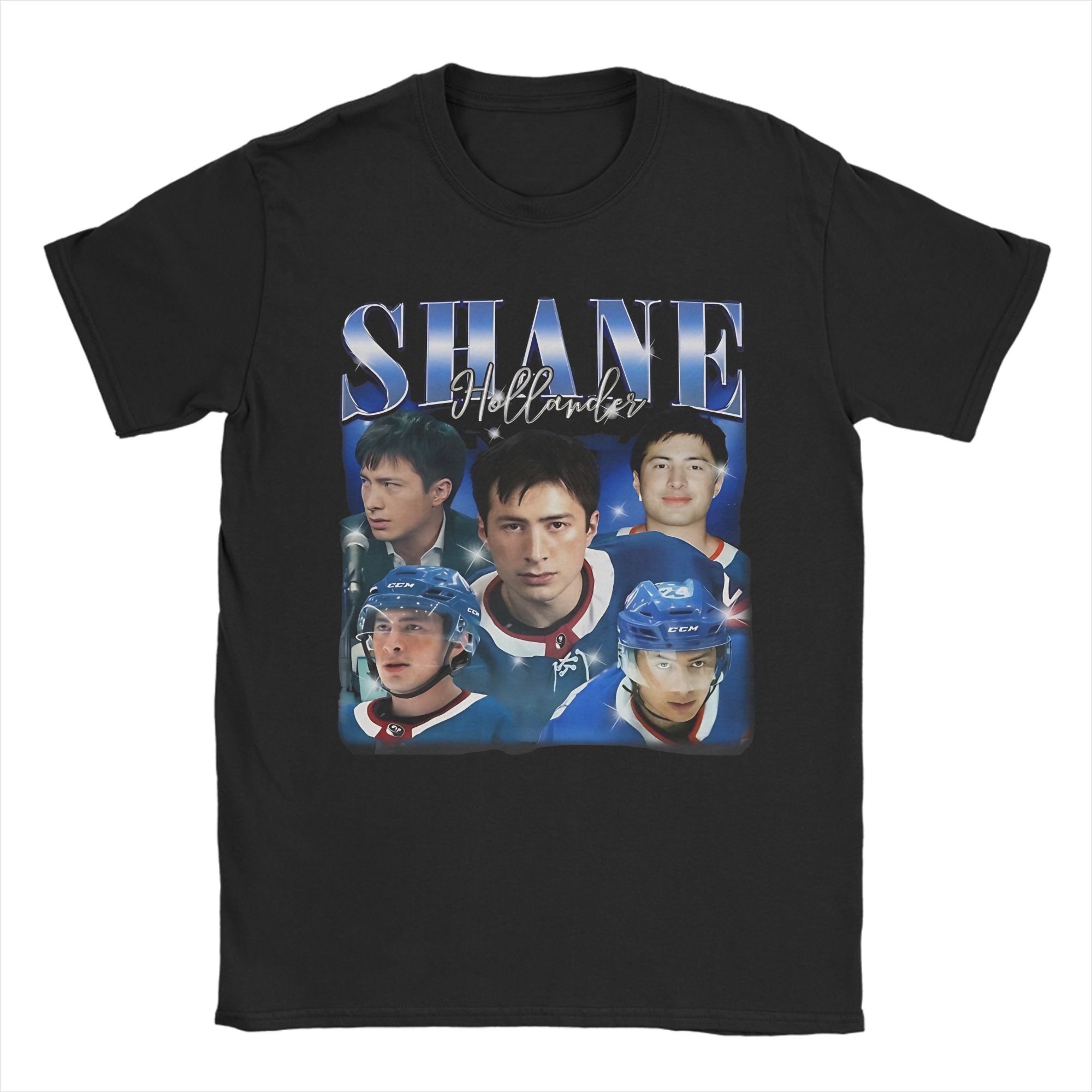 

Printed Shane Hollander Heated Rivalry Hudsoned Williams T Shirt For Unisex 100% Cotton Tee Shirt Short Sleeve Clothes XL