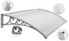 Miko Plastic Roof 100X150Cm Gray