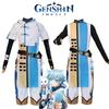Zestaw Kostiumu Cosplay Chongyun z Genshin Impact Idealny na Halloween Comic Con