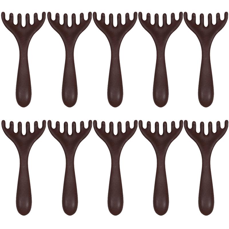 Meridian Massage Comb Anti-static 6-Claw Head Massager Promote Blood Circulation Body Gua Sha Tool Head Massage Brush