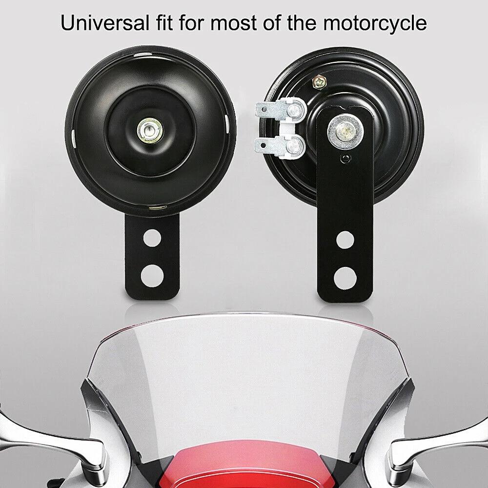 2025 New 1pcs Motorcycle ox horn 12V honking car electric car modified horn electric car high bass super loud waterproof