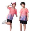 Kids Soccer Jersey Set Boys Girls Quick Dry Short Sleeve Training Uniform Students