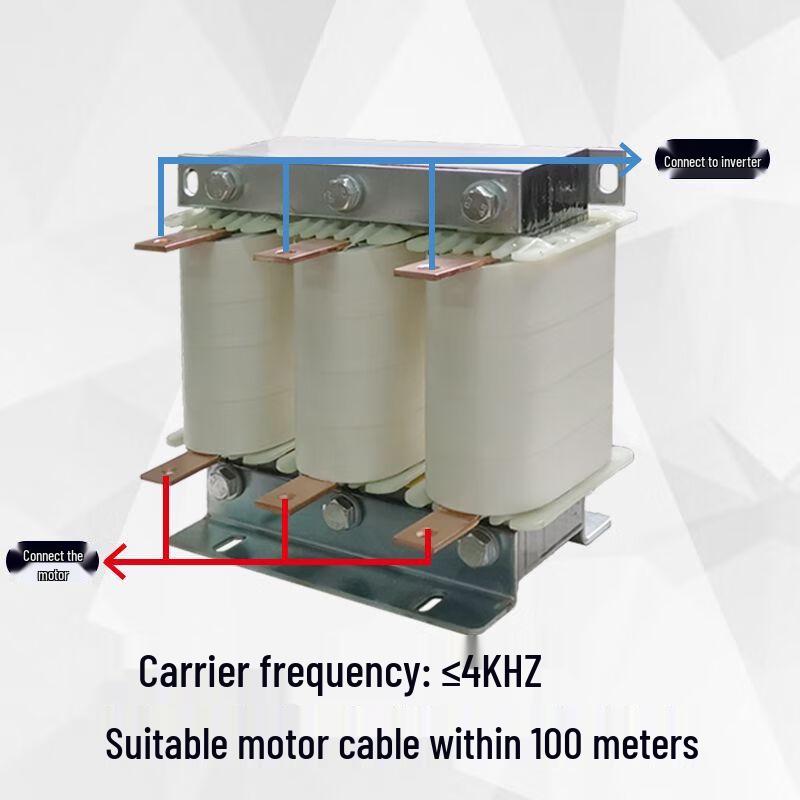 Ruidetai Zhoukang 75kW 380V Inverter Output Reactor CN plug (adapter included)