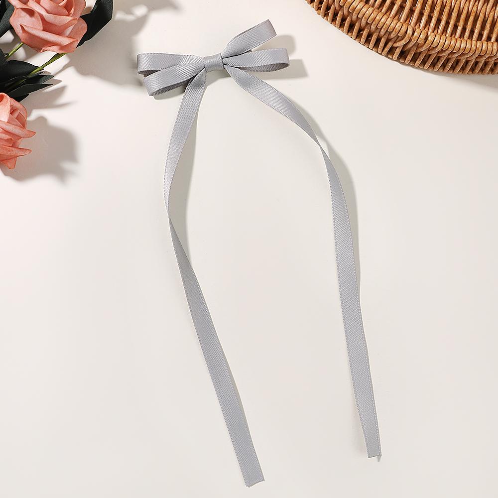 2pcs Vintage Red Velvet Bow Hair Clip For Women Girls Korean Long Tassel Ribbon Hairpins Barrettes Headwear Hair Accessories