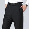 Man's Plus Size Pants Loose Casual Pants High Waist Pants Light Straight Pants