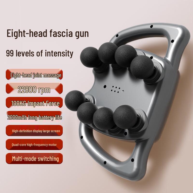 FAERCON F Eight-Head Percussion Massage Gun