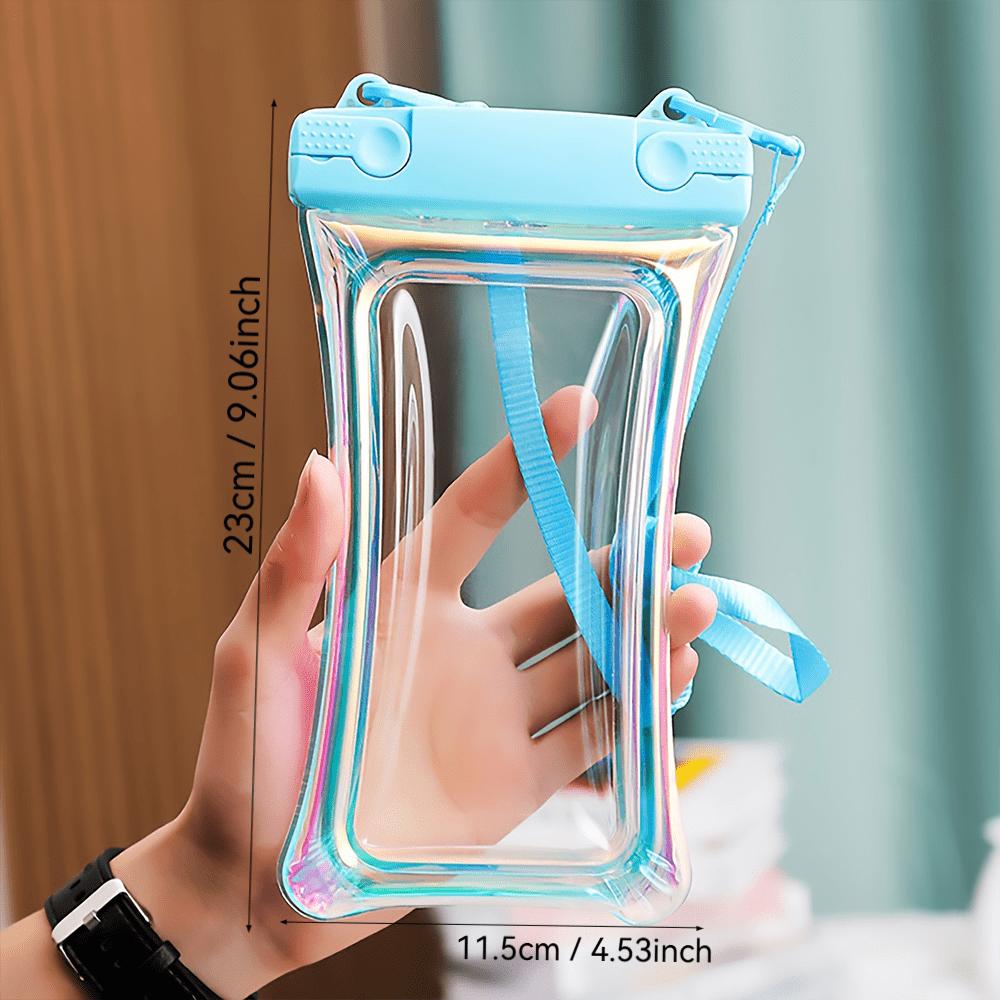 

Mobile Phone Bag with Touch Screen Function, Made of Lightweight Plastic Dry Bag, Swimming Phone Protection Bag синий