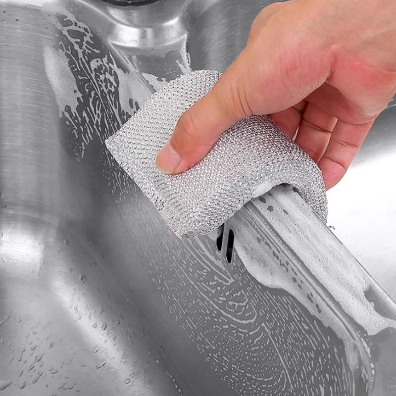 10 Kitchen Dishwashing Sponge Household Cleaning Sponge Wipe Kitchen Accessories