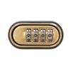 Zinc Alloy Combination Padlock Rustproof Padlock Hardware No Key Code Lock  Indoor Outdoor Use