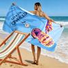 Haaland Apex Druck Strandtuch, Großes Weiches Schnelltrocknendes Handtuch für Strand Camping Schwimmen