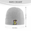 Saxophone Player  Music Art Girls Y2k Graphic Knitted Cap Bonnet Hat Autumn Winter Outdoor Beanies Hats for Men Women Adult