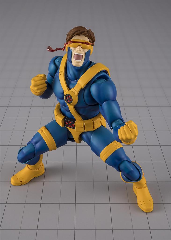 TAMASHII NATIONS MARVEL Cyclops Approximately 155mm PVC ABS Painted Movable Figure S.H.Figuarts (GAMERVERSE) &