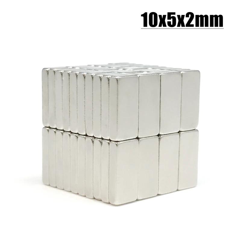 50/100/200ks 10x5x2 Magnetky na ledničku 10x5x2mm Třída 10*5*2mm pro domácí dekoraci
