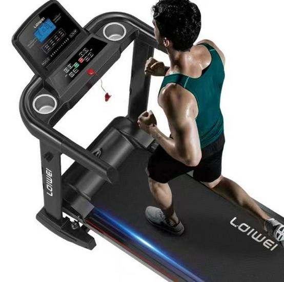 Ludway M7 Foldable Shock-Absorbing Home Treadmill
