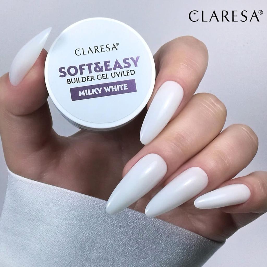 Claresa Builder Gel Soft&Easy Gel Milky White 90G