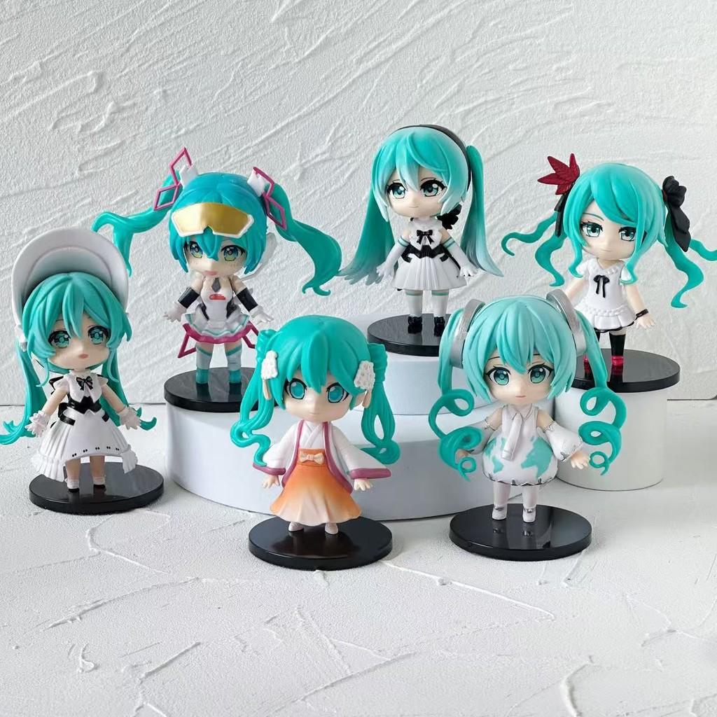 Miku Hatsune Action Figure Cartoon Model Toy Decoration Children Ornament Gifts