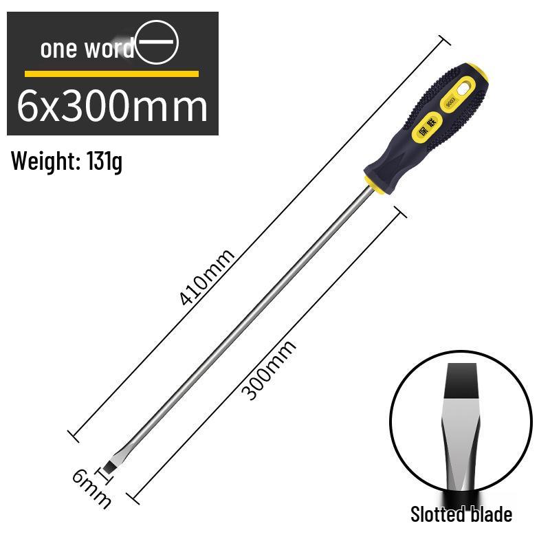 Conjunto de Chaves de Fenda Magnéticas de Grau Industrial - Phillips e Fenda