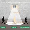 Modern LED Outdoor Wall Lamp Waterproof Motion Sensor Wall Light Foldable for Garden Courtyard Balcony Porch Home Decoration