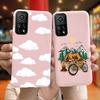 Handyhülle für Xiaomi Mi 10T Pro 5G Hülle Silikon Niedlich TPU Weiche Rückseite Hüllen für Xiaomi Mi 10T 10 T Lite Handyhülle Stoßstange