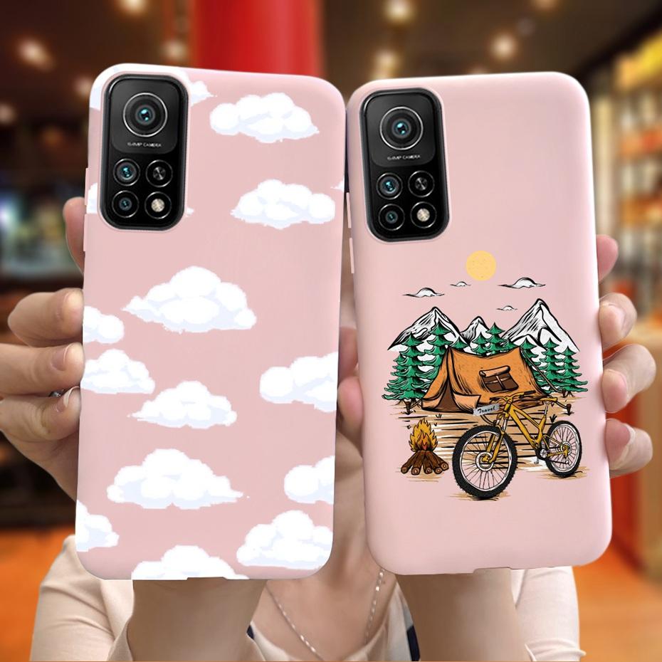 Handyhülle für Xiaomi Mi 10T Pro 5G Hülle Silikon Niedlich TPU Weiche Rückseite Hüllen für Xiaomi Mi 10T 10 T Lite Handyhülle Stoßstange
