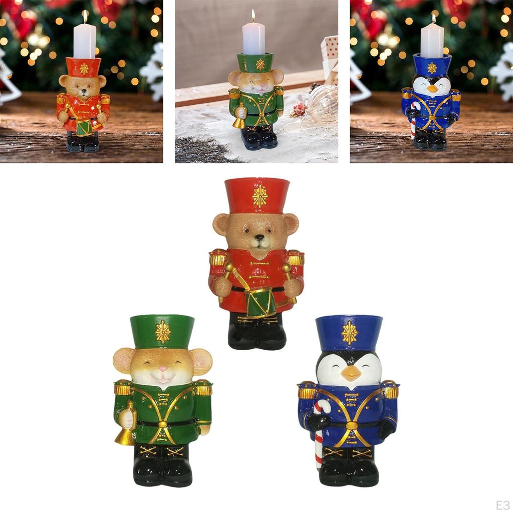 Nussknacker Kerzenhalter ,Weihnachtsdekoration ,Kerzenständer, Weihnachtsdeko Dekorativ