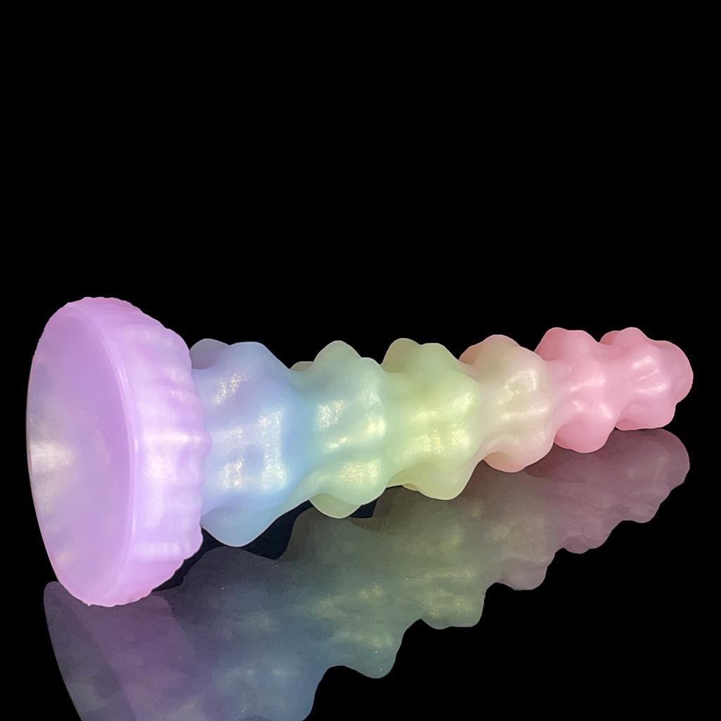 Alien Pagoda Dildo Female Masturbator Liquid Silicone Dildo Rear Anal Plugs Adult Sex Toys Male Anal Plugs